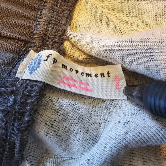 Free People Jacquard Joggers Women's XS Where the Wind Blows Athleisure Boho - Picture 4 of 12